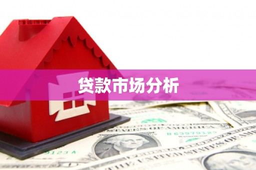 红原贷款市场分析