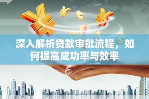 南宫深入解析贷款审批流程，如何提高成功率与效率