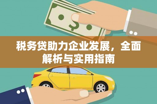 曲沃税务贷助力企业发展，全面解析与实用指南