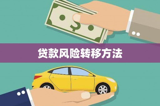 神农架贷款风险转移方法