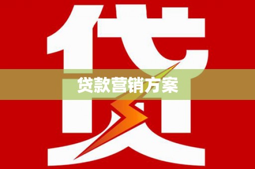 瑞穗贷款营销方案