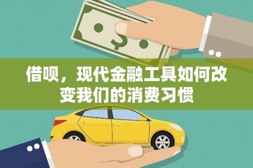 昭化借呗，现代金融工具如何改变我们的消费习惯