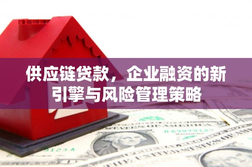 成都供应链贷款，企业融资的新引擎与风险管理策略