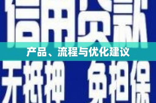 莎车产品、流程与优化建议