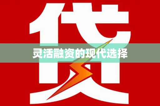安仁灵活融资的现代选择